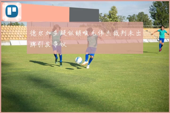 德尔加多疑似锁喉毛伟杰裁判未出牌引发争议